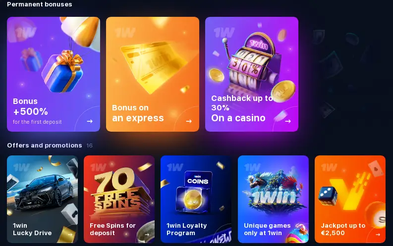 1win Casino Bonuses 1win Casino Bonuses